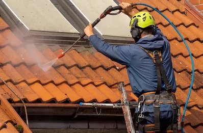 Démoussage et hydrofuge de toiture à la Goulafrière